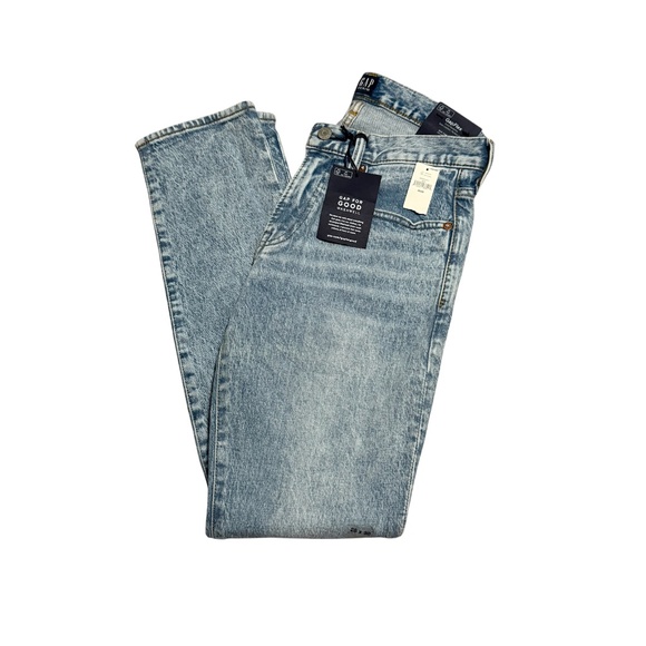 NWT Gap Denim 1969 Gap Flex Skinny Men Sz 28x30 Medium Wash Jeans - Picture 1 of 4